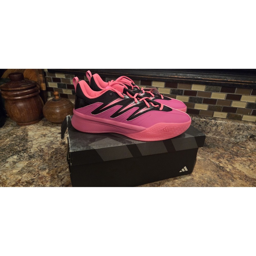 Adidas Dame Certified 3 Lucid Fuchsia Mens 10, Basketball Sneaker Footwear #545